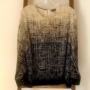 Multi Colored Long Sleeve Blouse